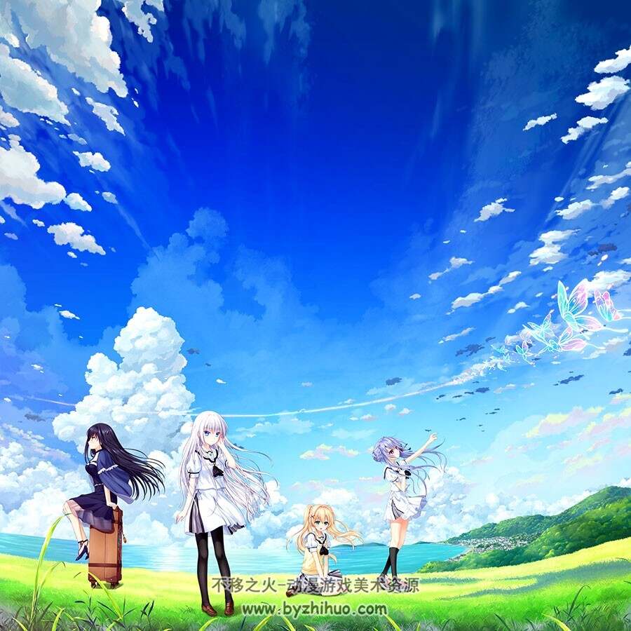 Summer Pockets Na-Ga 和泉つばす 永山ゆうのん 插画分享  352P