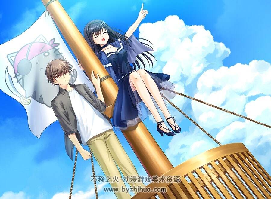 Summer Pockets Na-Ga 和泉つばす 永山ゆうのん 插画分享  352P