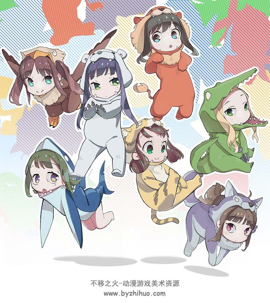 Wake Up, Girls！ 七人的偶像 插画壁纸图集分享 752P
