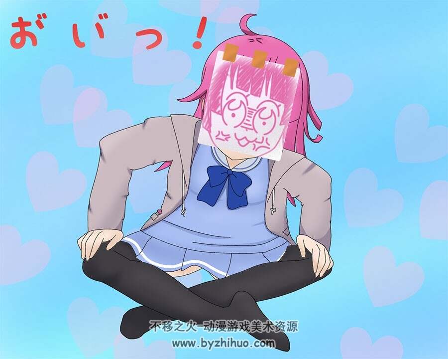 pop子和pipi美的日常 傻萌傻萌插画图包分享 295P