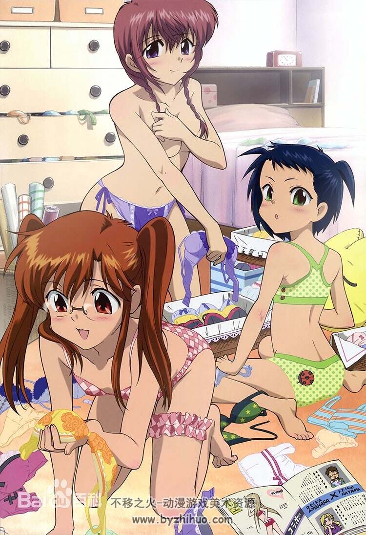 青春CUP ちゅーぶら!! 校园少女插画美图分享 115P