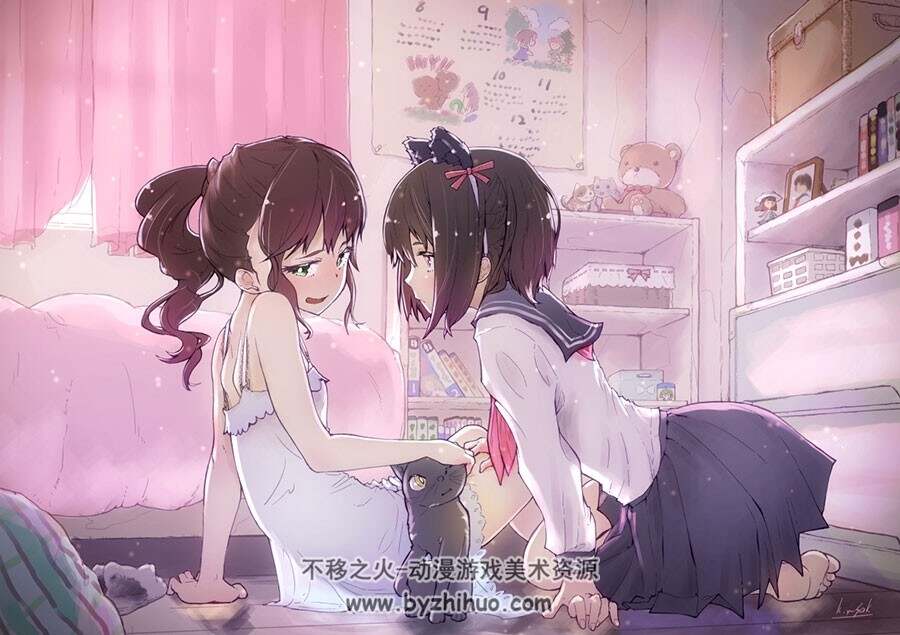 少女百合专辑图包分享 50P