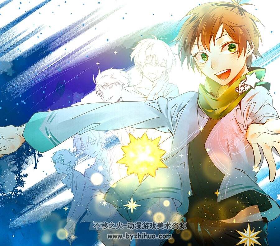 高校星歌剧 美男啊插画美图分享 596P
