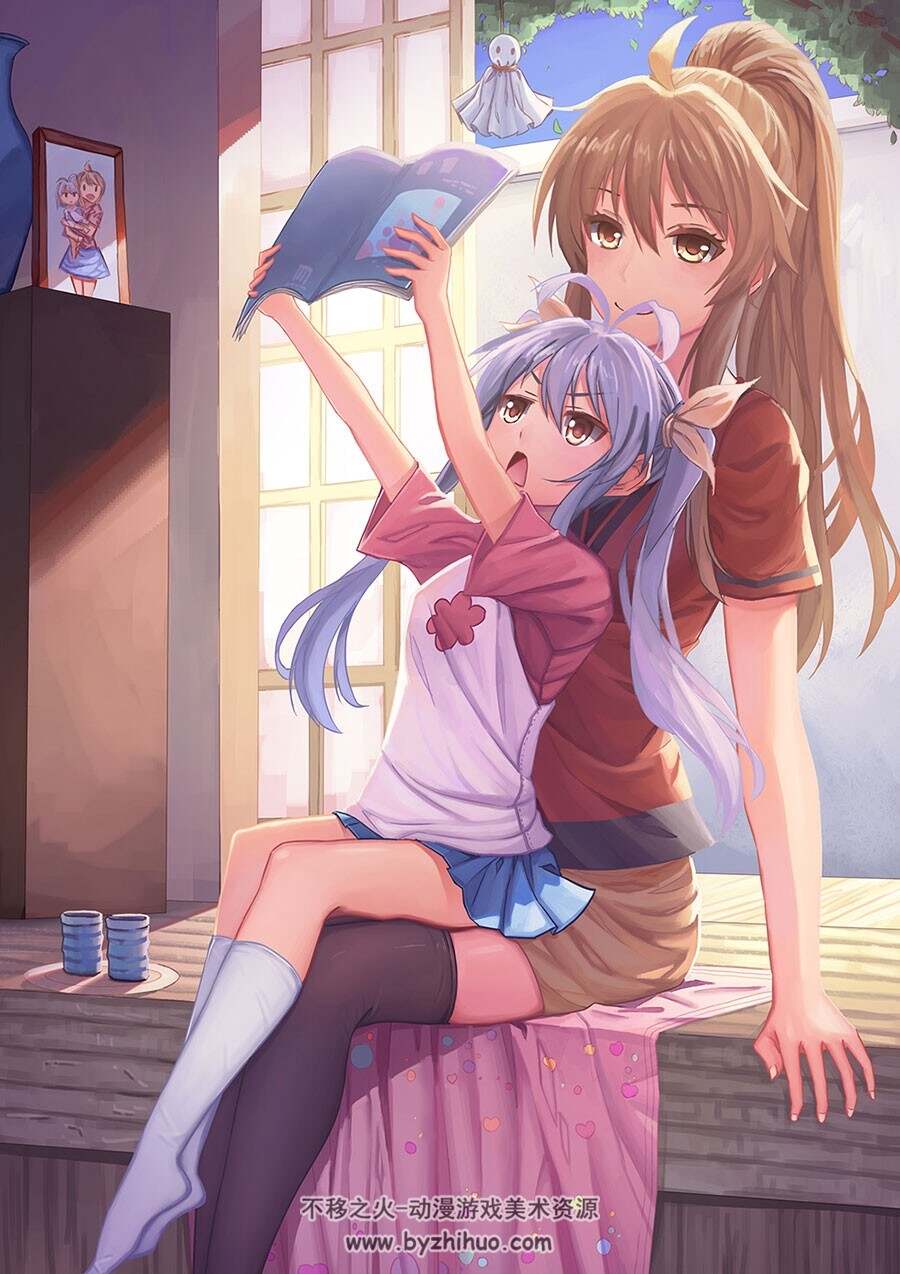 悠哉日常大王 插画美图分享 42P
