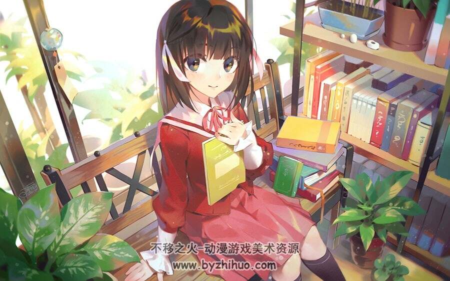 只有神知道的世界 插画美图分享 62P