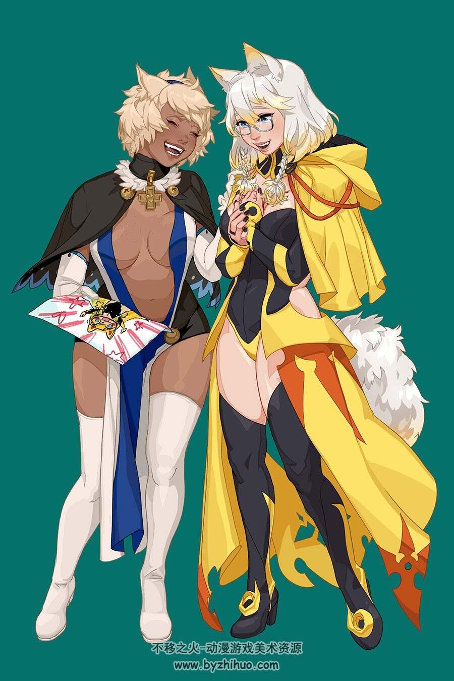 综合型角色原画设定 参考包分享 713P