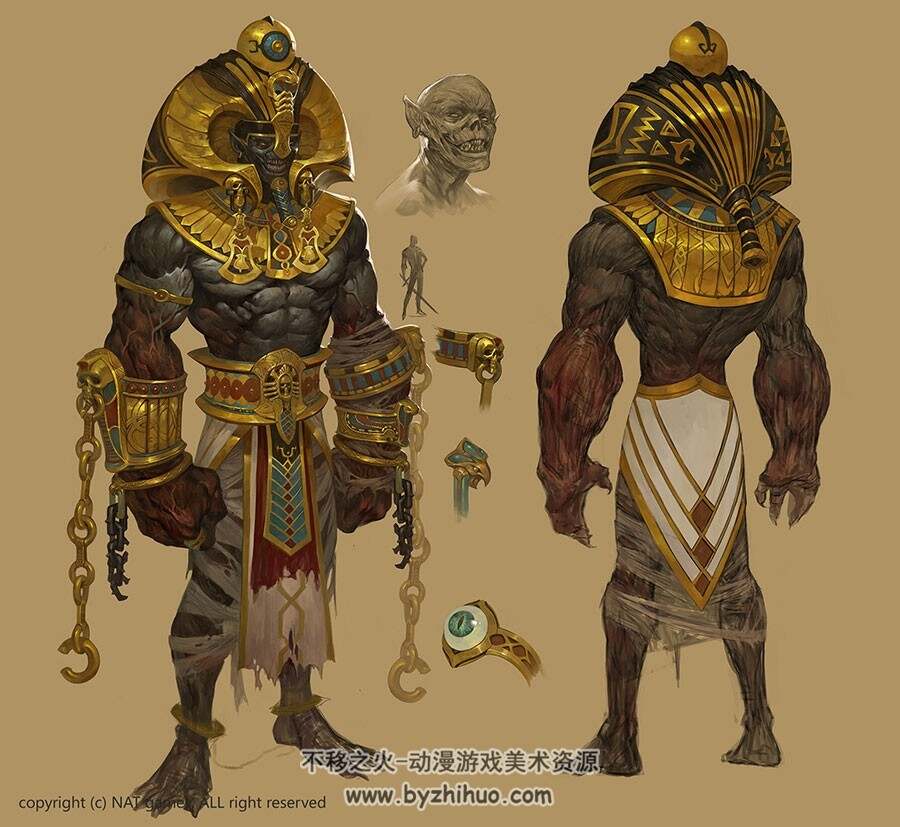 综合型角色原画设定 参考包分享 713P