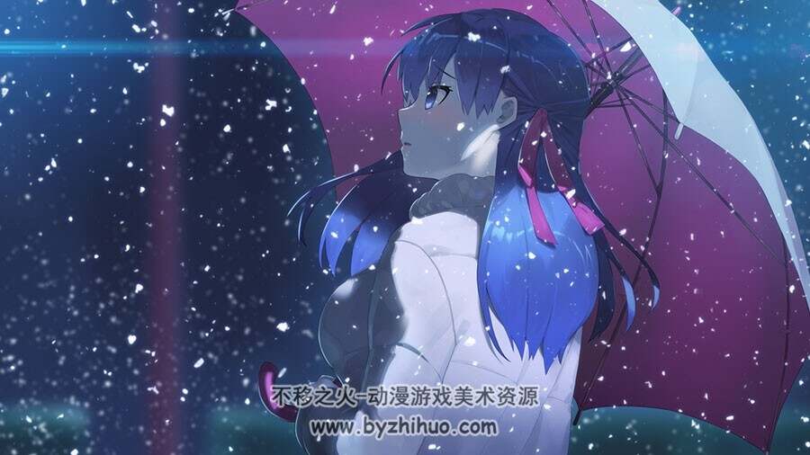 关于雪 雪花飘飘的插画美图分享 44P