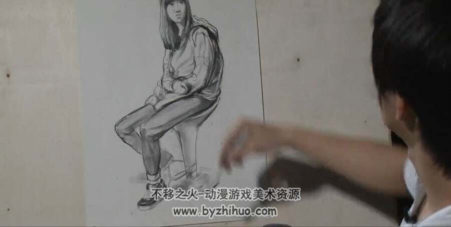 速写 美术高考 从理论到线条光影绘画视频教学