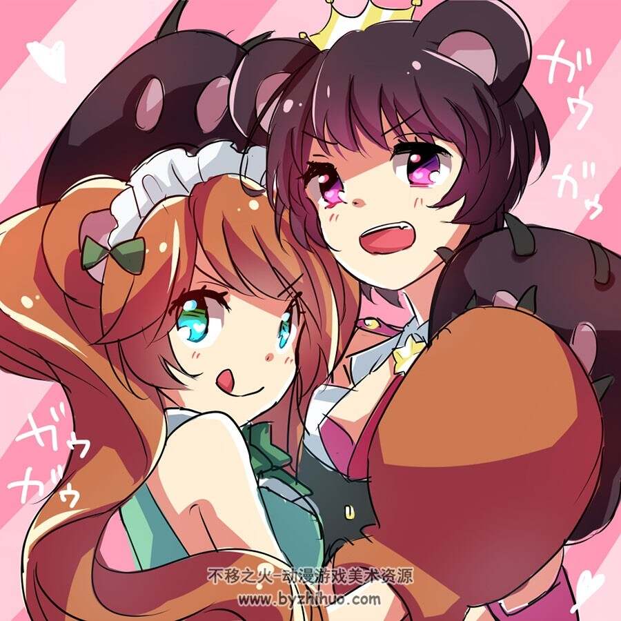 百合熊岚 萌萌哒插画图集分享 111P