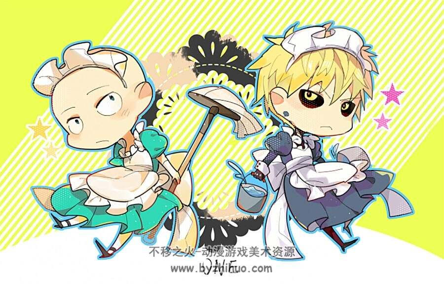 一拳超人 角色海报插画图包分享 323P