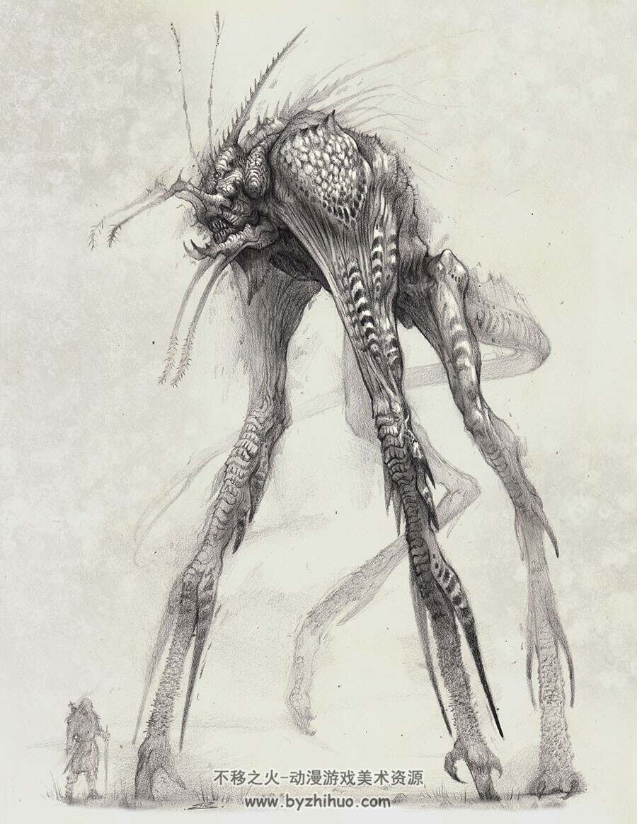 美国概念艺术艺术家 Bobby Rebholz怪异生物角色设计欣赏 188P