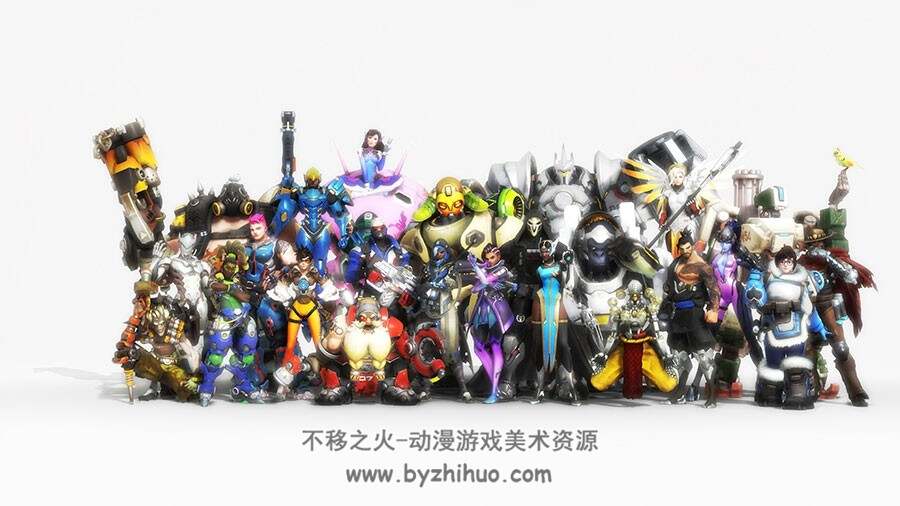 各个游戏角色 海报壁纸美图分享 444P