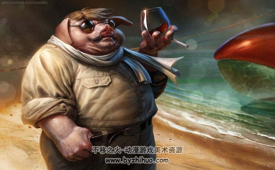 美国概念设计师 Izzy Medrano CG绘画作品欣赏集 55P