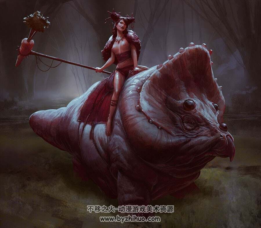 美国概念设计师 Izzy Medrano CG绘画作品欣赏集 55P