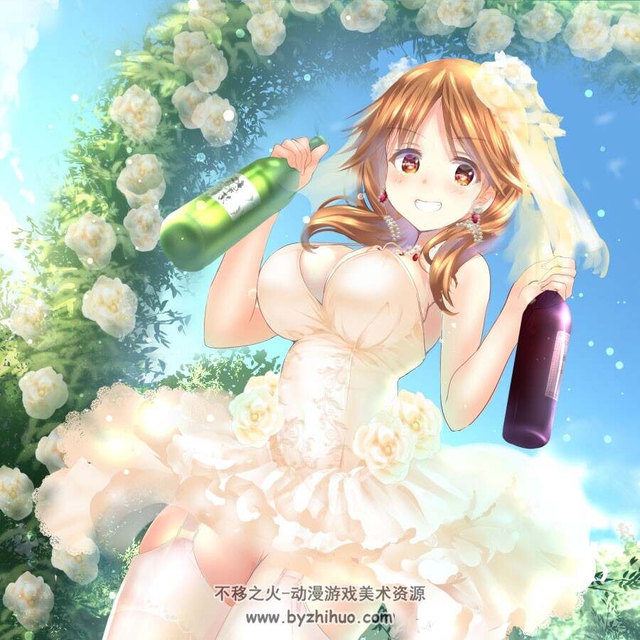 制服控们的福利插画图包分享 75P