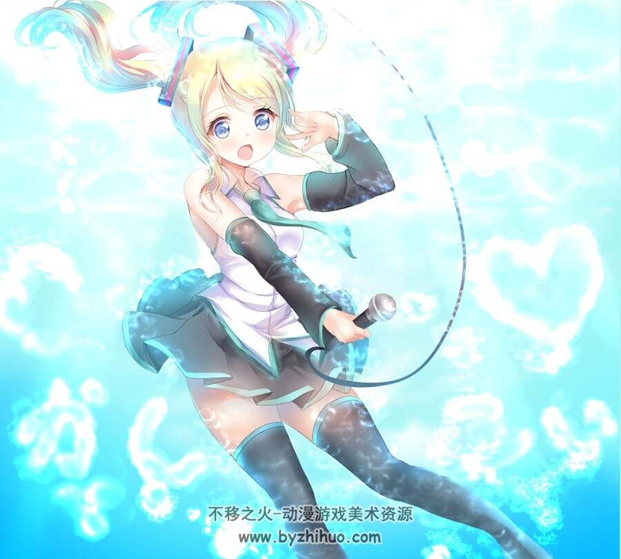 制服控们的福利插画图包分享 75P