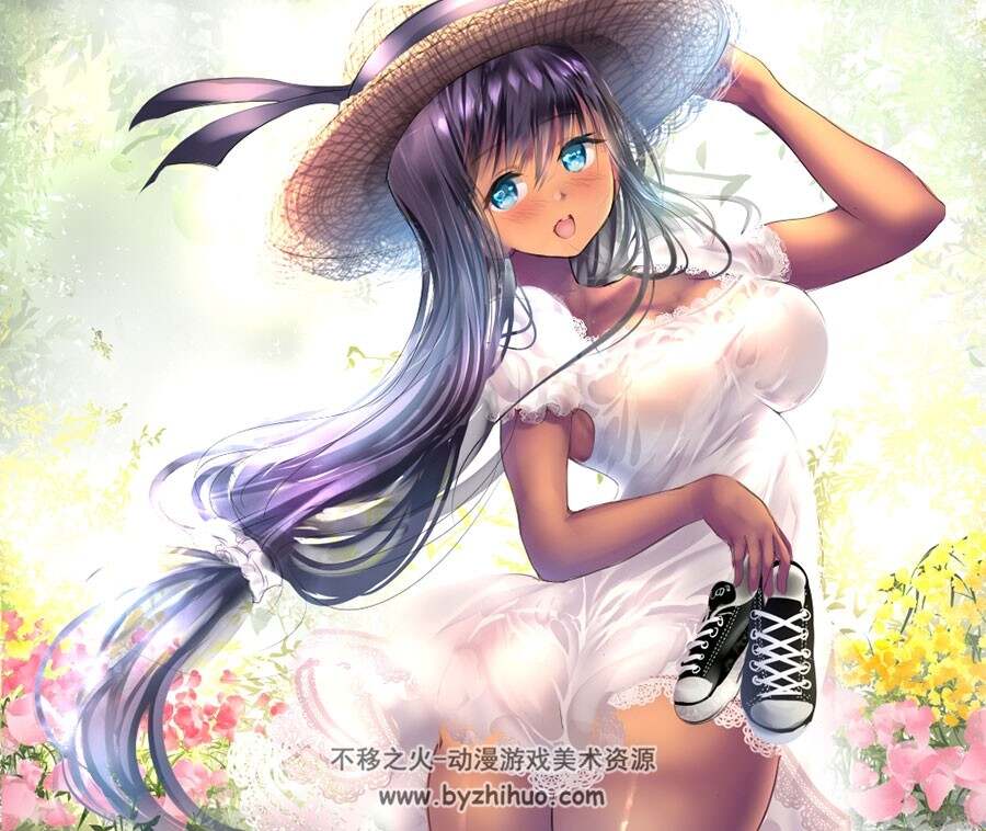 制服控们的福利插画图包分享 75P