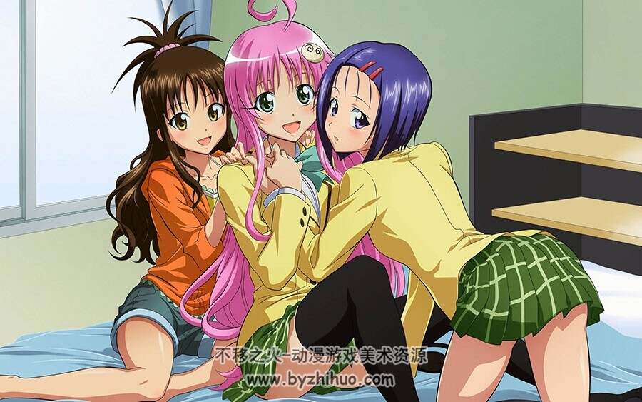 日系美腻的女孩插画美图分享 366P