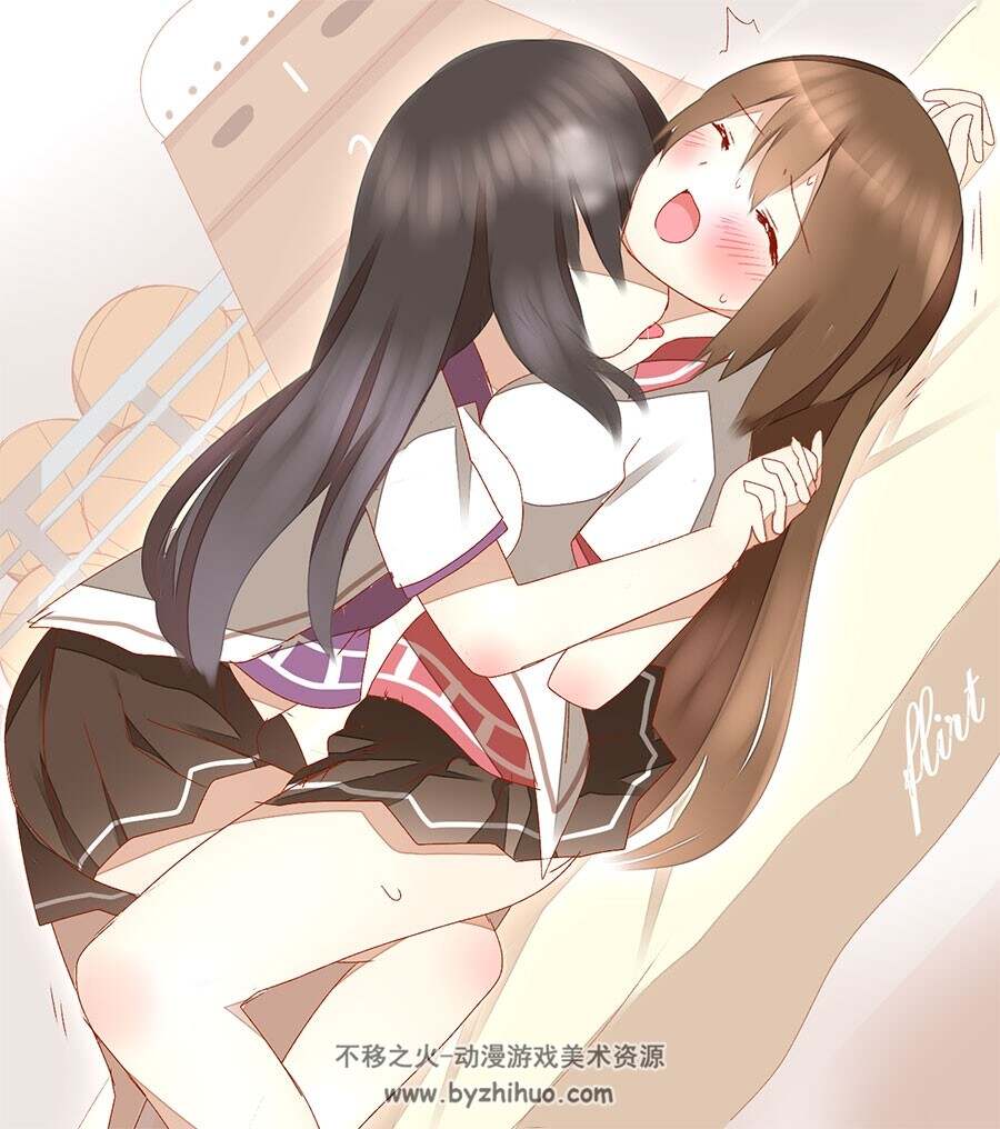 日系美腻的女孩插画美图分享 366P
