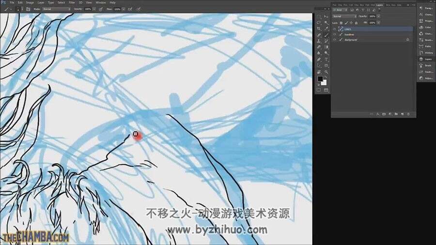 寺田克也 观摩大佬的大猿王和黑白手绘作画流程