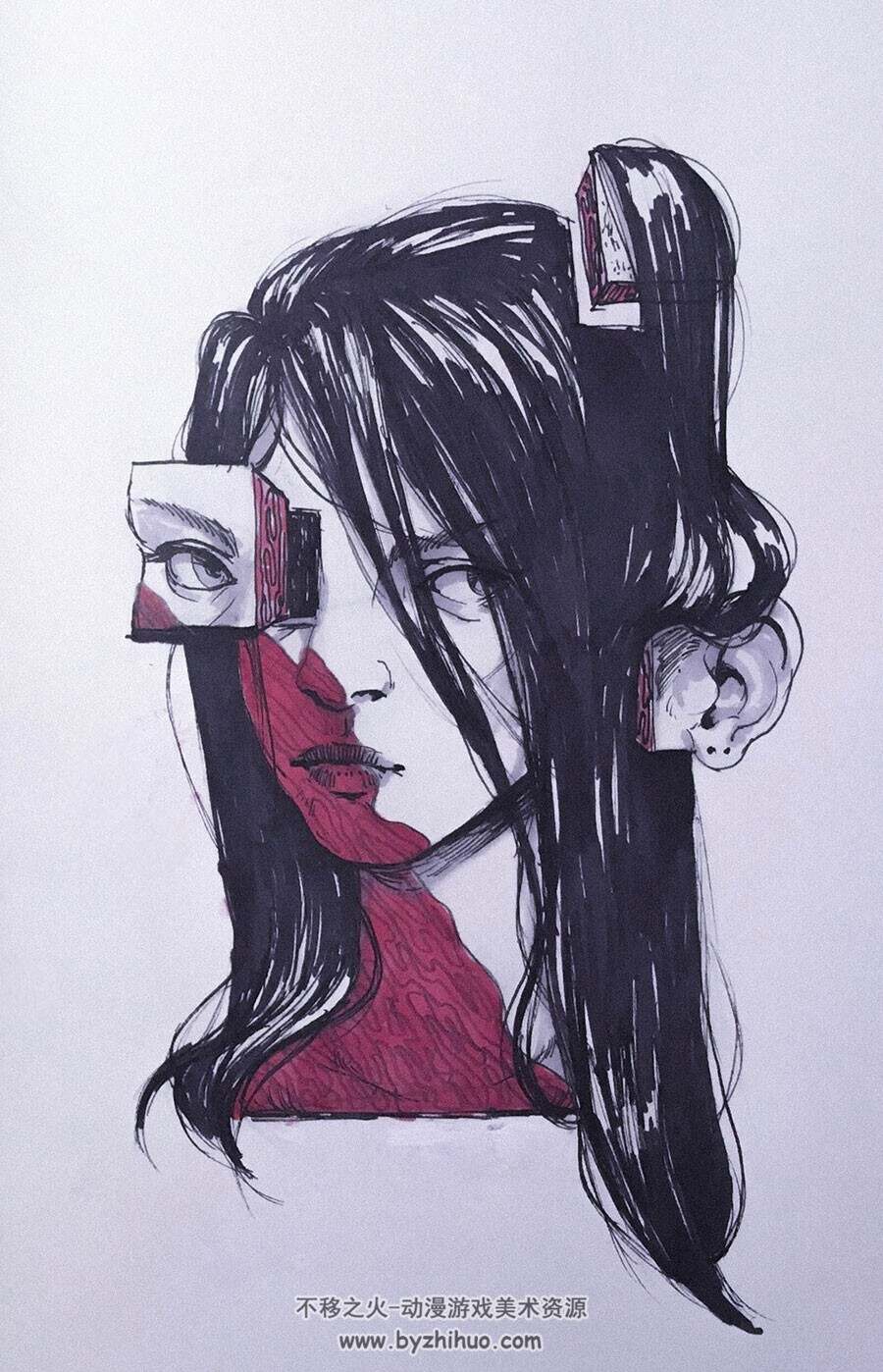 欧美插画图集 BognaGawrońska 作品赏析 72P