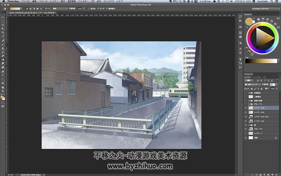 日本众画师 13个日系CG插画作画过程 附源文件 TOUCH_VOL.11