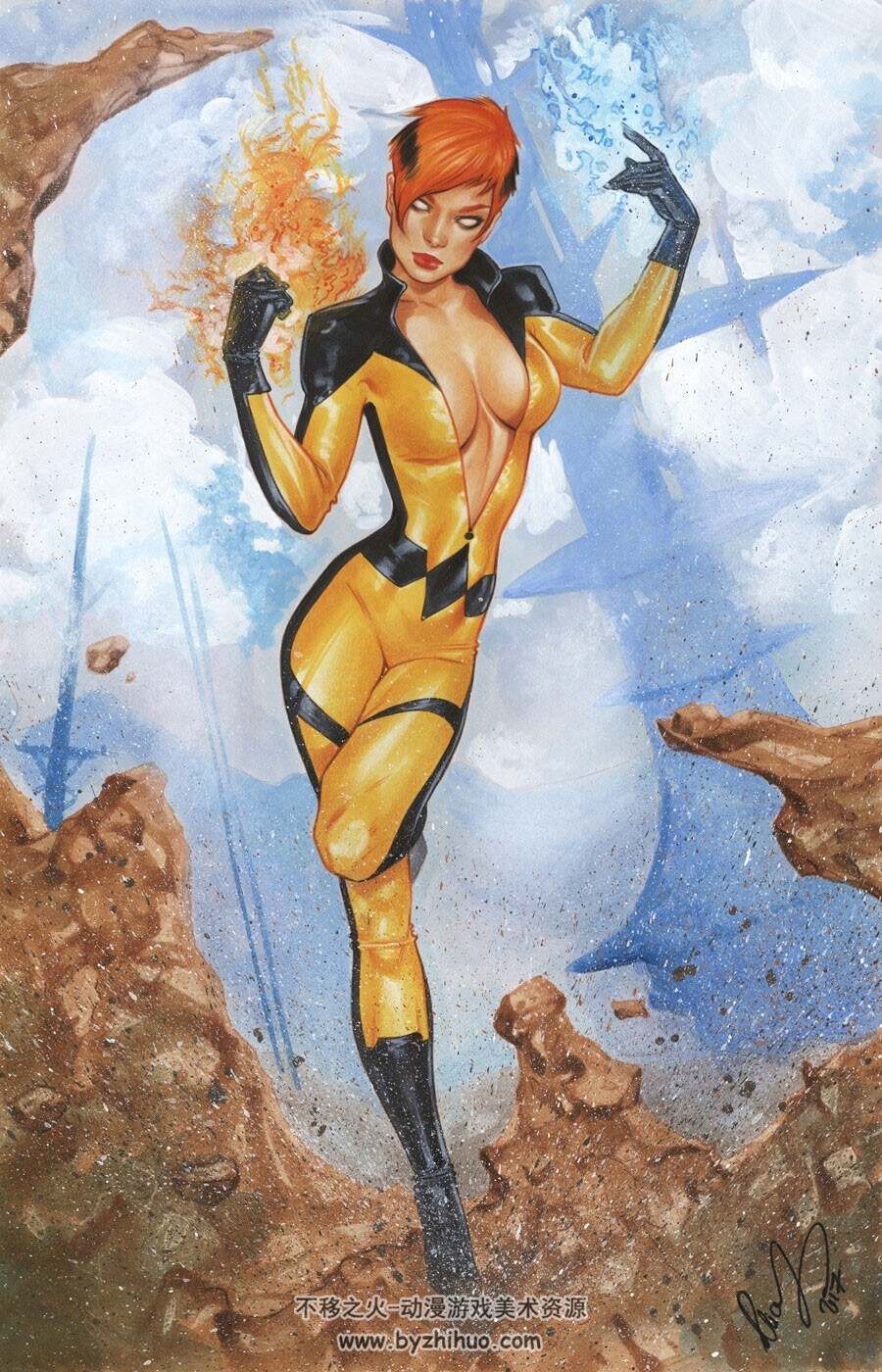 欧美风 野性感十足的插画美图分享 222P