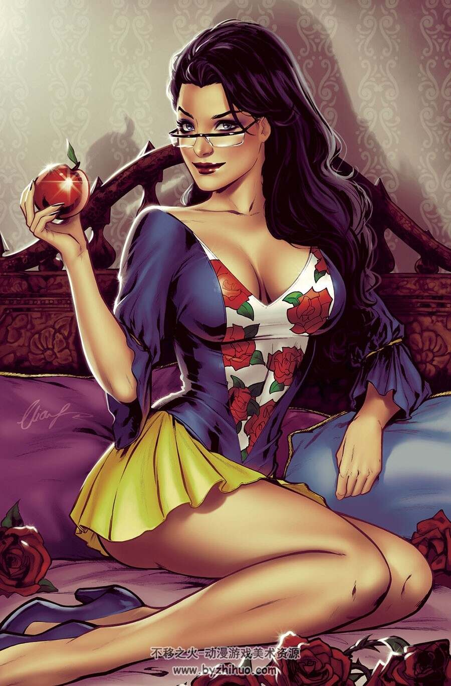 欧美风 野性感十足的插画美图分享 222P