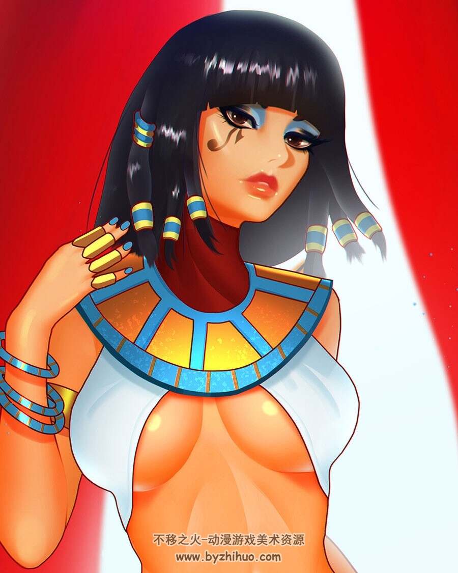 浓郁的粉红色插画图集分享 137P