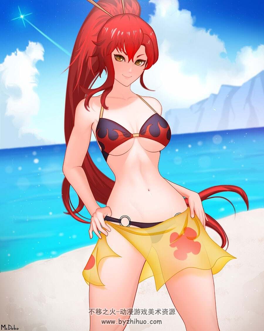 浓郁的粉红色插画图集分享 137P
