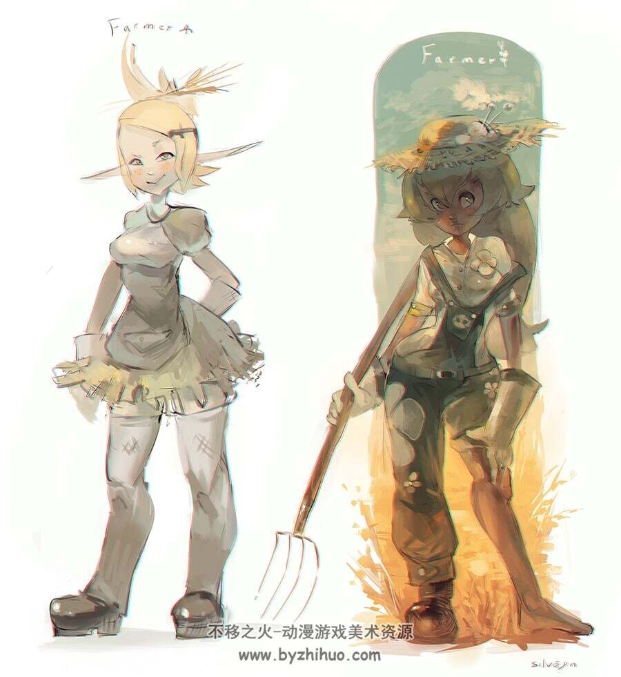silveyn 淡淡的水彩风插画美图分享 122P