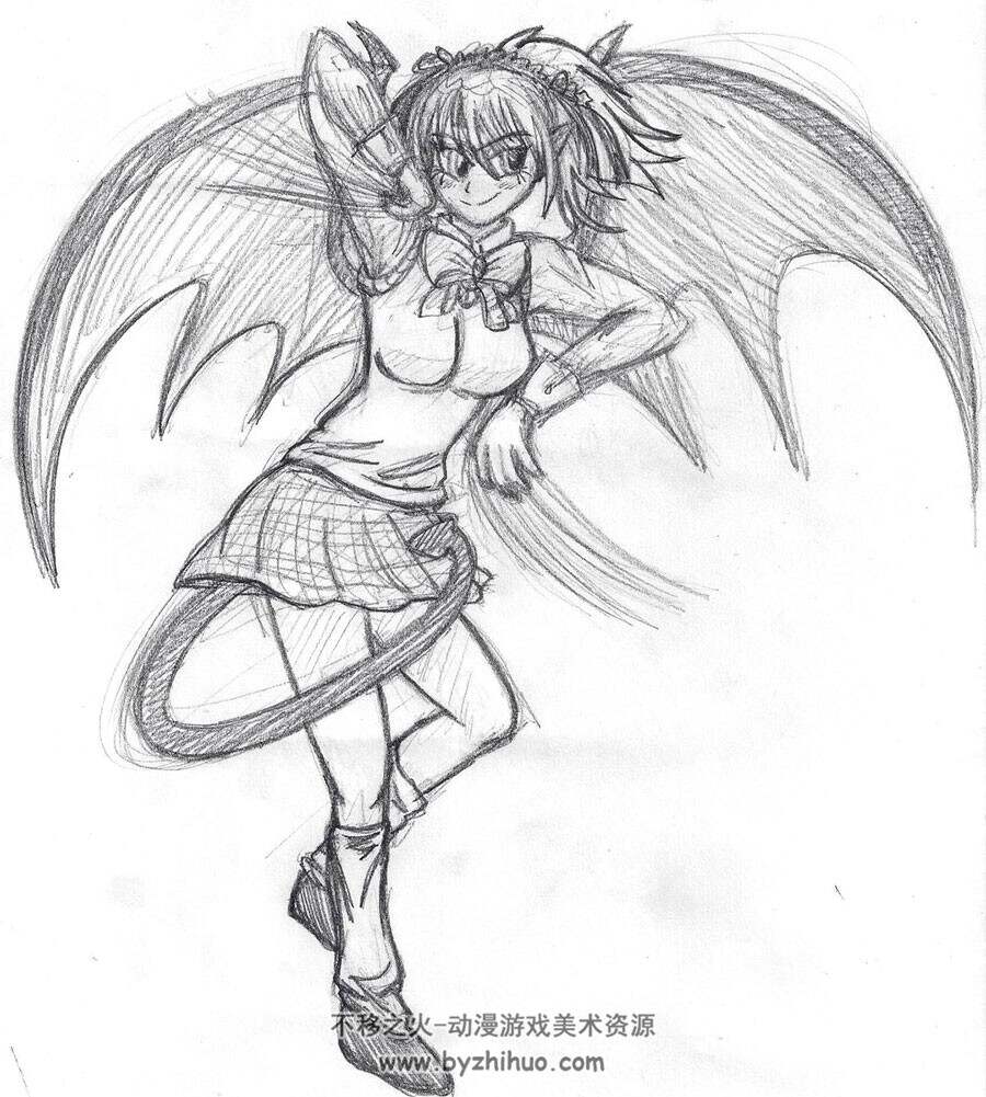 十字架与吸血鬼 插画分享图包 212P