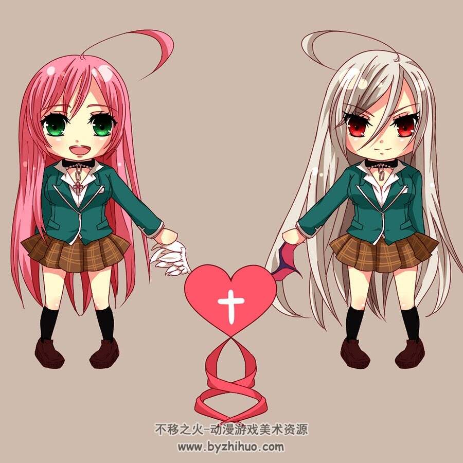 十字架与吸血鬼 插画分享图包 212P