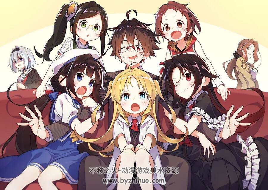 龙王的工作 妹子的插画美图分享 54P