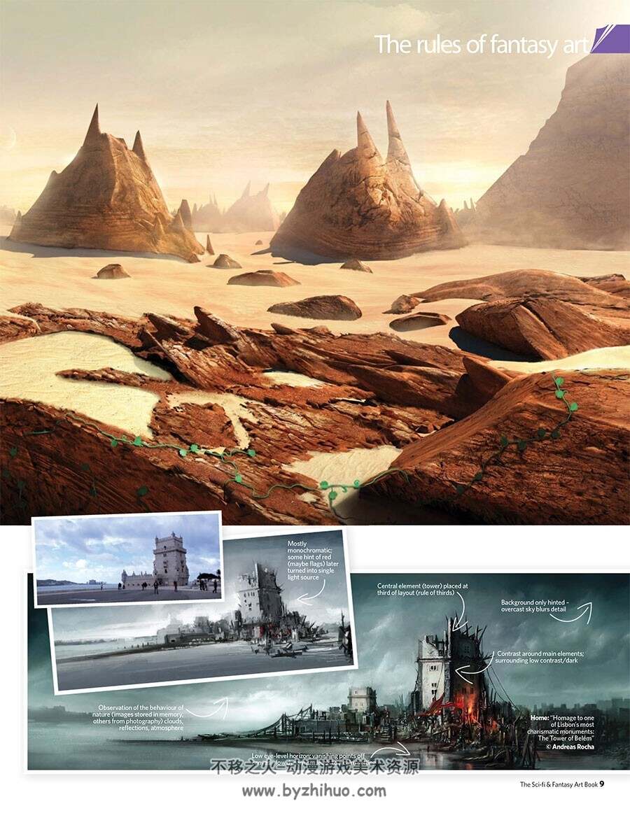 科学与幻想艺术书 The Sci-Fi&Fantasy Art Book 180P