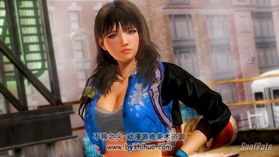 3D御姐渲染图集分享 119P