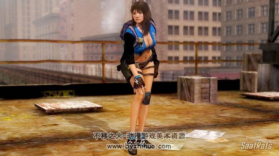 3D御姐渲染图集分享 119P