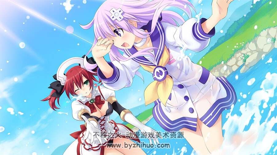 超次元游戏海王星MK2 角色海报美图分享 216P