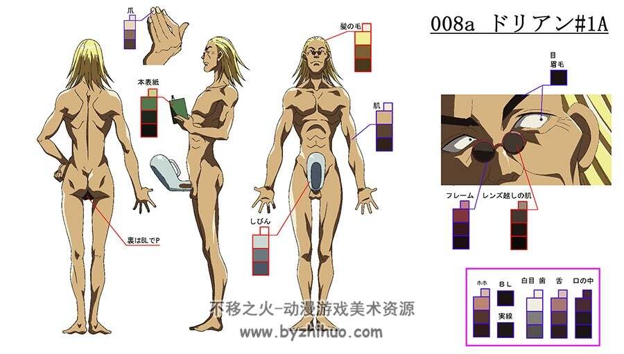 妄想改造人改藏 色指定参考 166P