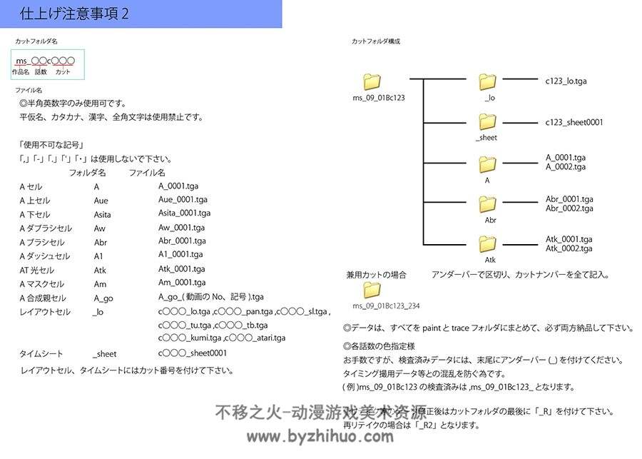 魔法战争 色见本素材参考 52P