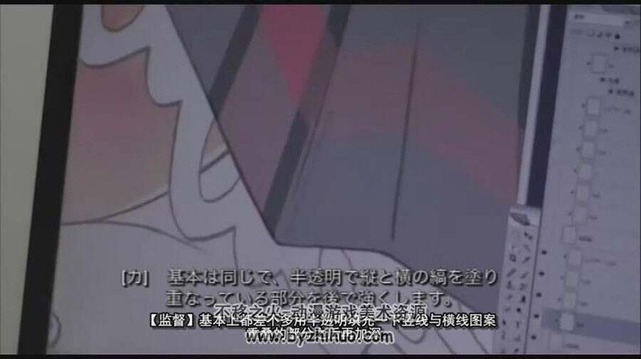 kantoku监督（不笑猫画师）日系美少女绘制教程视频 中文字幕