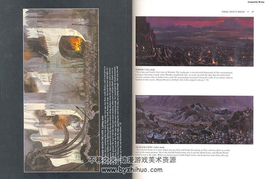 The Art of The Lord of the Rings 魔戒官方资料设定集