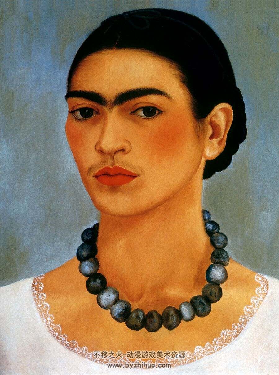 弗里达·卡洛：镜子下  Frida Kahlo 画集