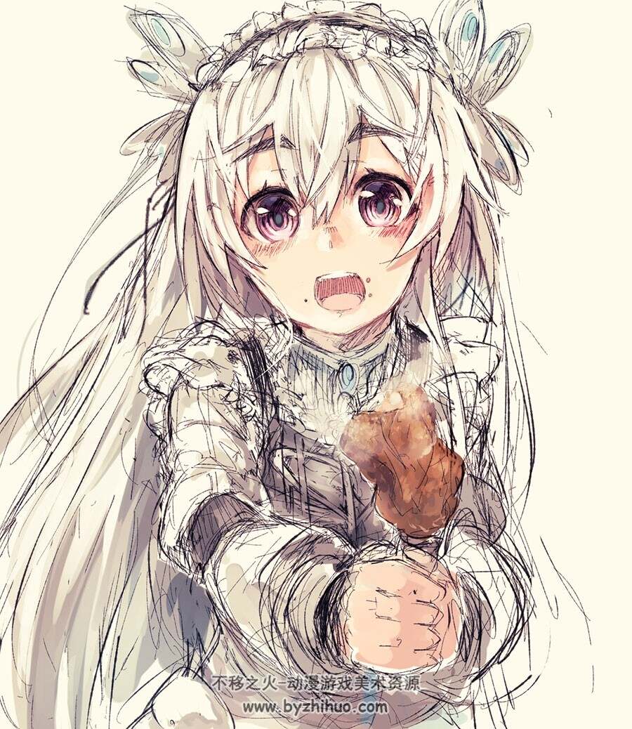 棺姬嘉依卡 AVENGING BATTLE 插画美图分享 90P