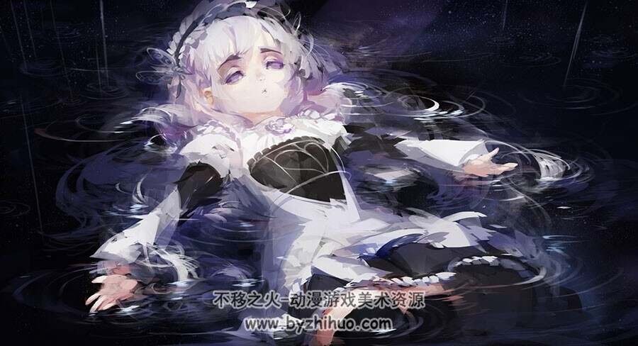 棺姬嘉依卡 AVENGING BATTLE 插画美图分享 90P