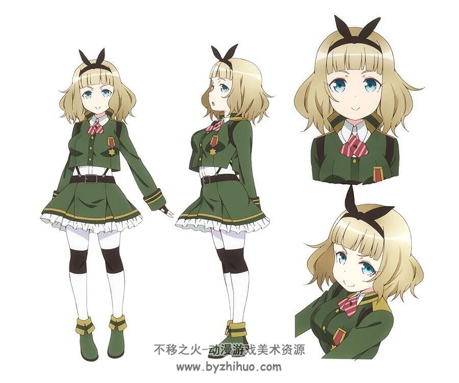 对魔导学园35试验小队 角色参考图包 13P