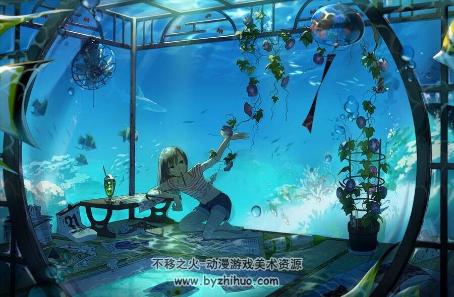 画师 Yuu 插画作品图集分享 40P