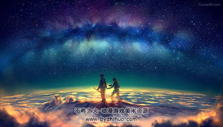 画师 Yuu 插画作品图集分享 40P