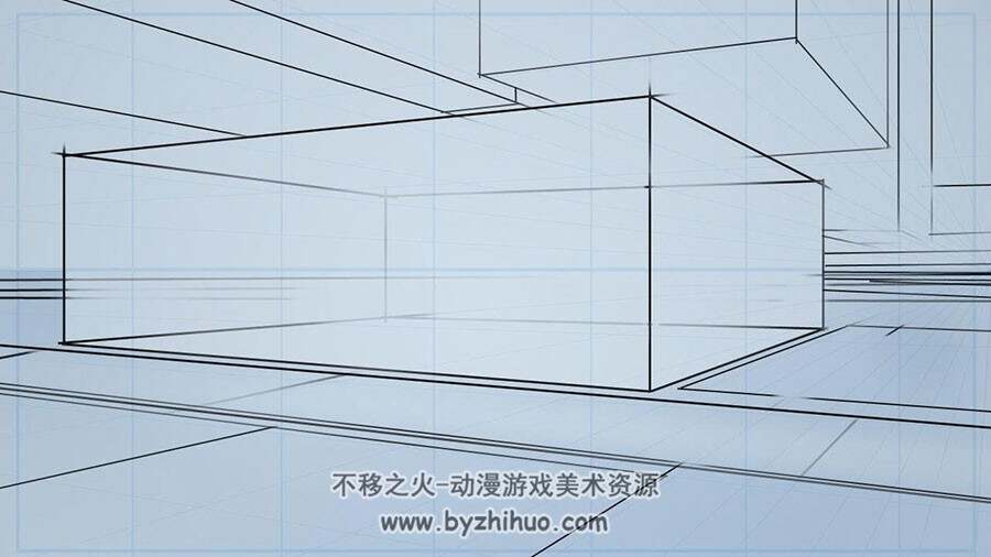 外国透视场景讲解 绘制合理透视场景视频教程